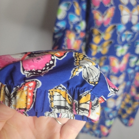 VNTG Butterfly Wind Breaker Hoody w/ Pockets! size XXL - Picture 7 of 11